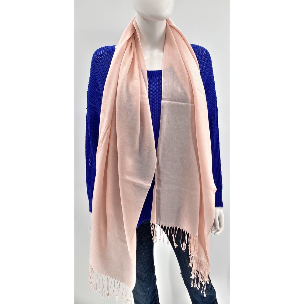 Pink/Peach Fashion Scarf